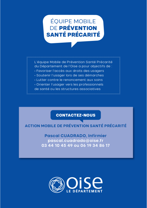Une équipe mobile à votre écoute pour la prévention, la santé et la précarité